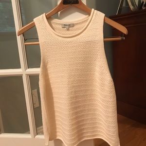 Madewell sweater tank